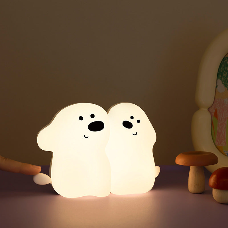 Veilleuse Chien Mignonne - Lampe Nuit Déco Cadeau