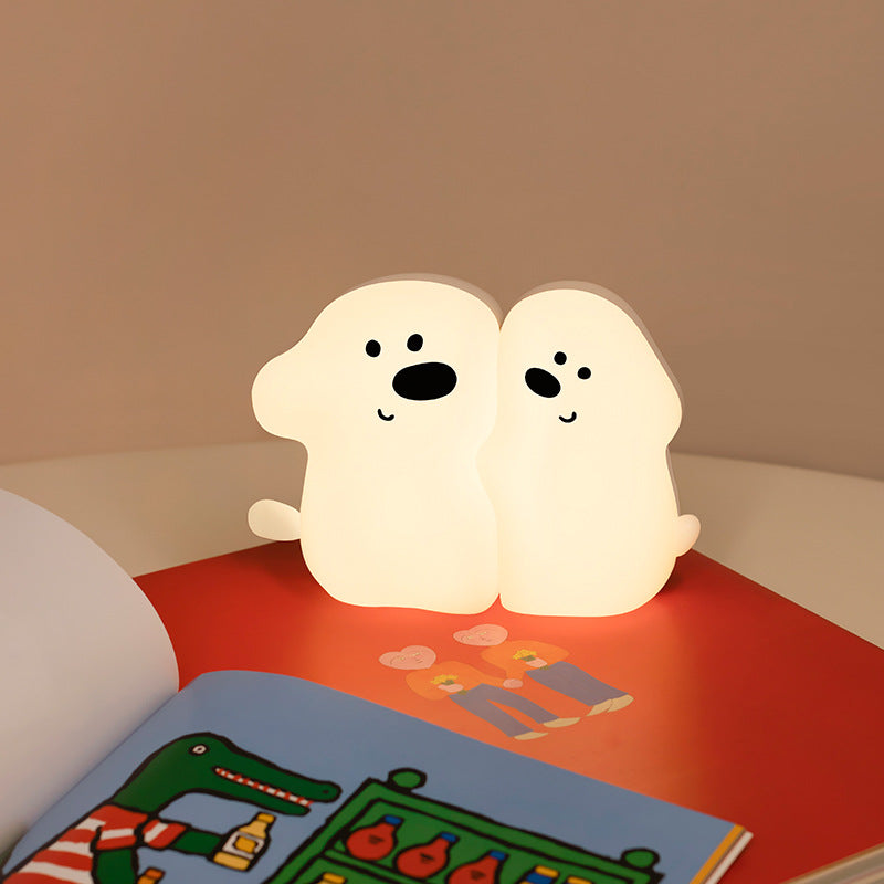 Veilleuse Chien Mignonne - Lampe Nuit Déco Cadeau