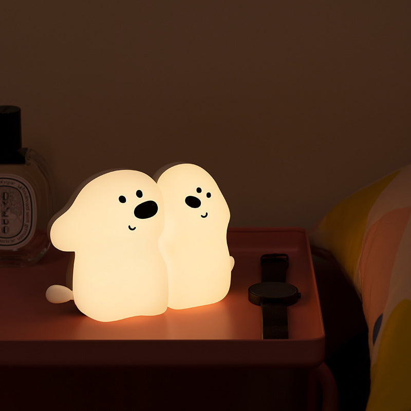 Veilleuse Chien Mignonne - Lampe Nuit Déco Cadeau
