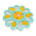 Gamelle Anti-Glouton Design Fleur pour Chien - Distributeur de Croquettes